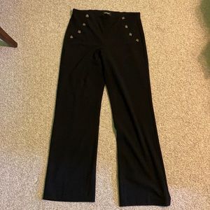 Express Bootleg Stretchy Work Pants
